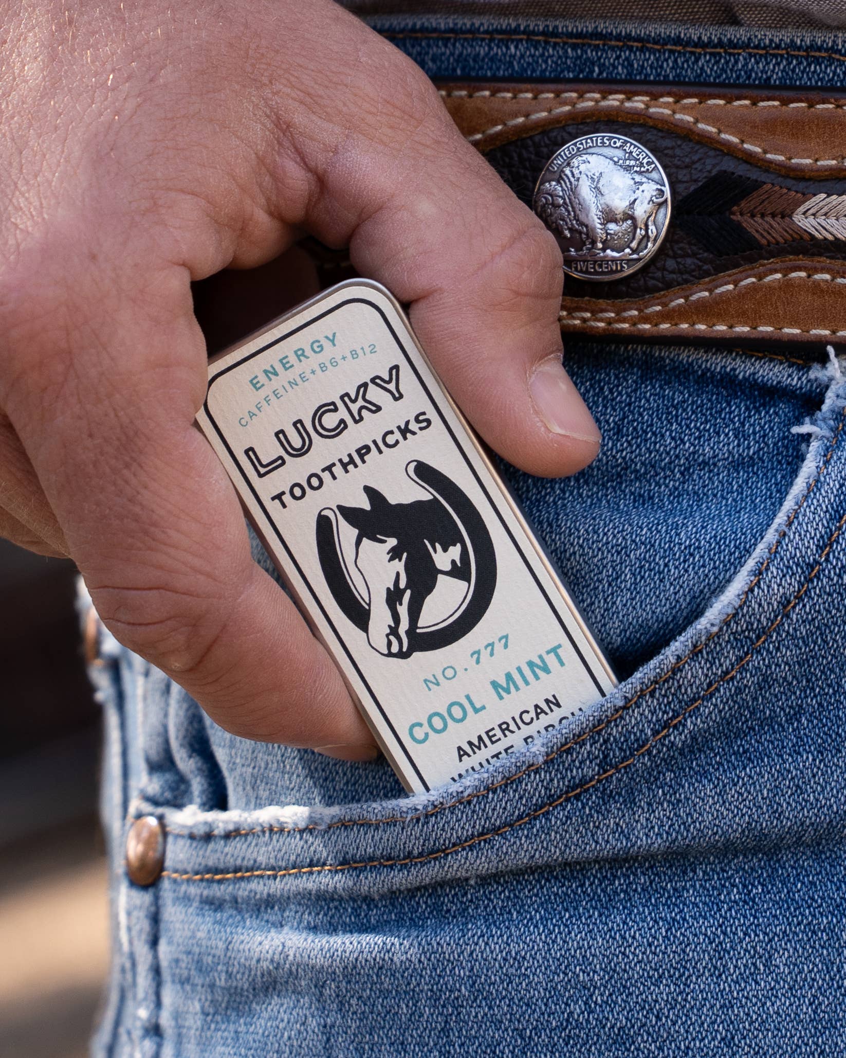 Cool Mint Lucky Toothpicks