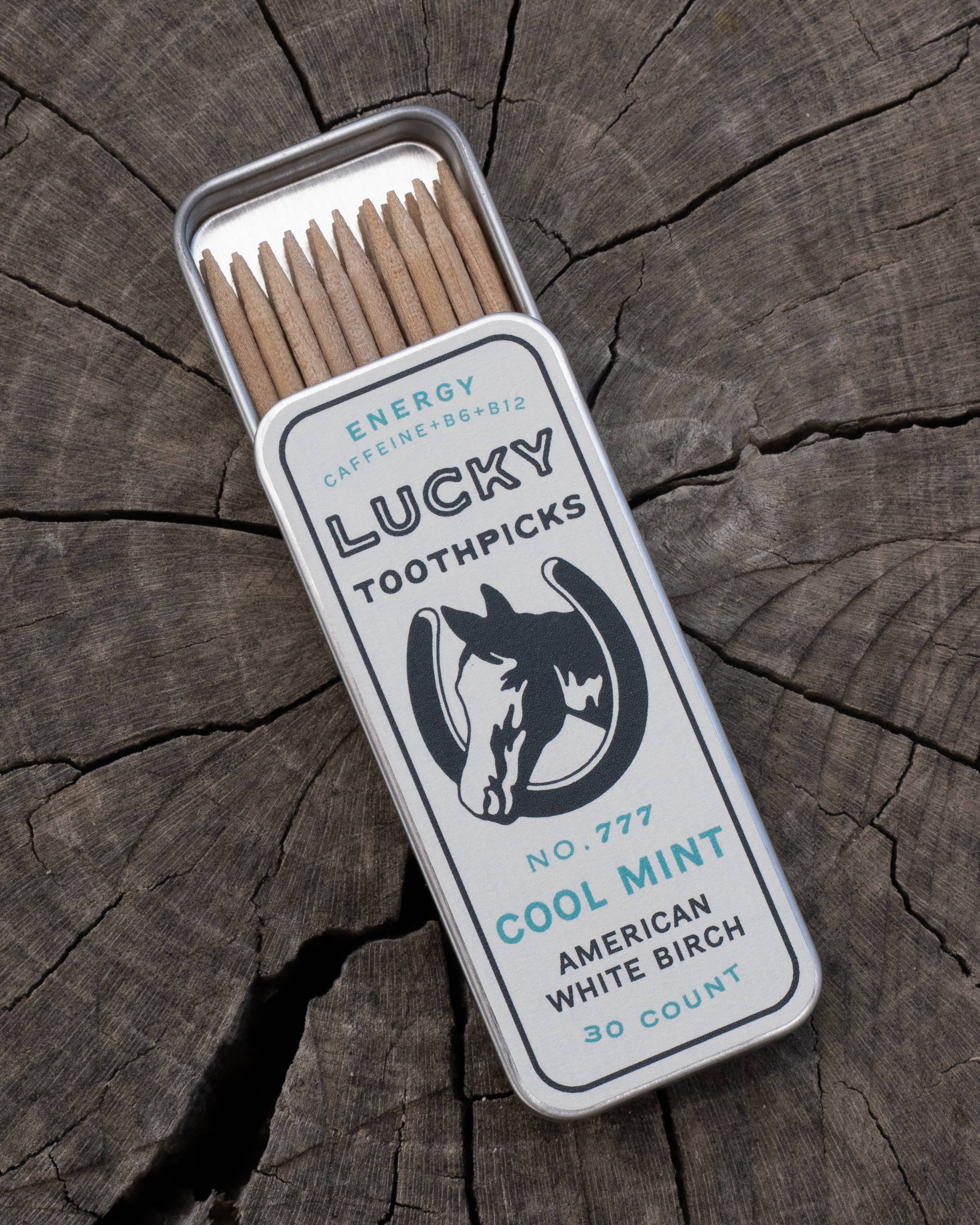 Cool Mint Lucky Toothpicks
