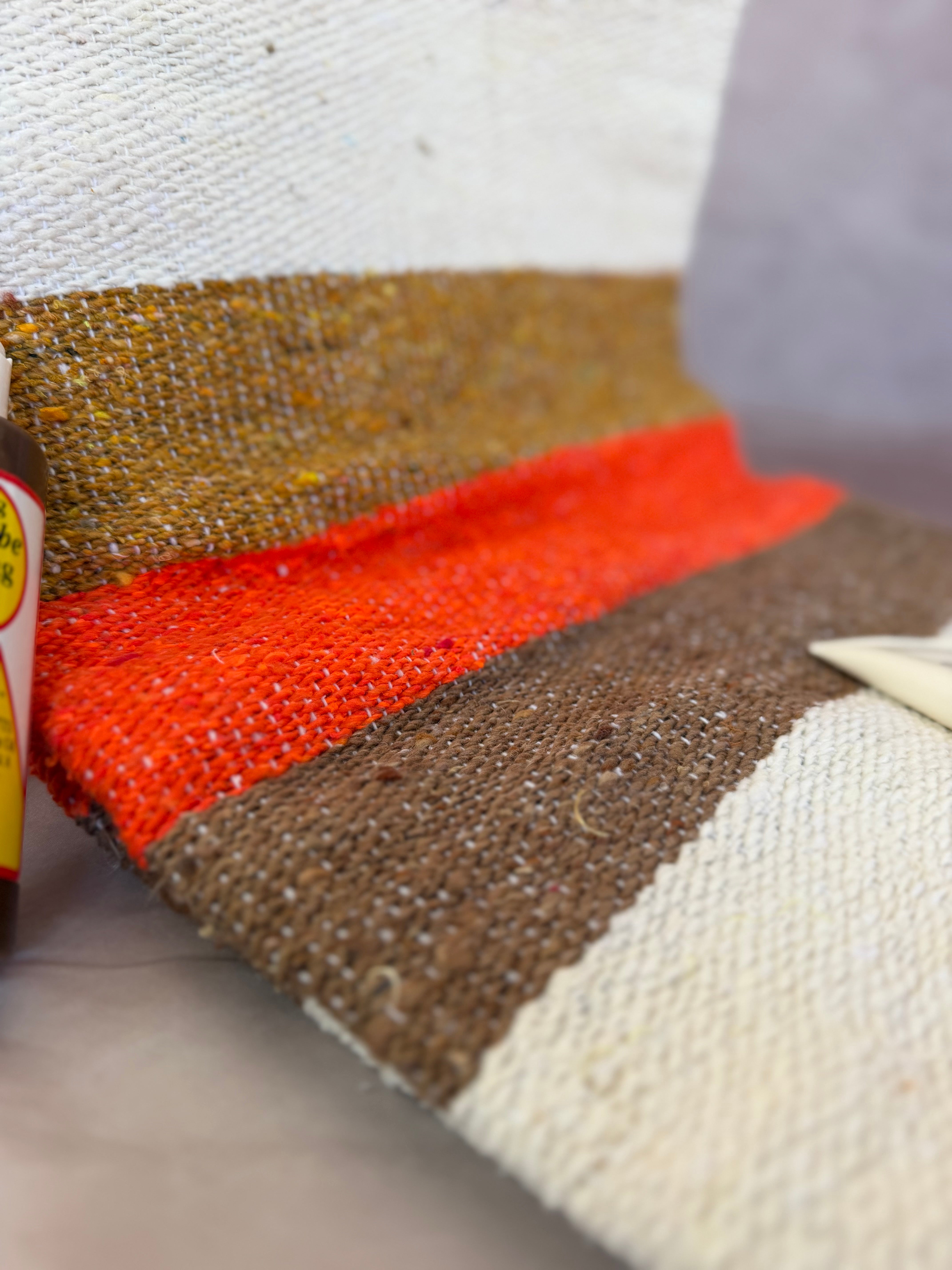 70s - SUSTAINABLE RECYCLED THROW BLANKET
