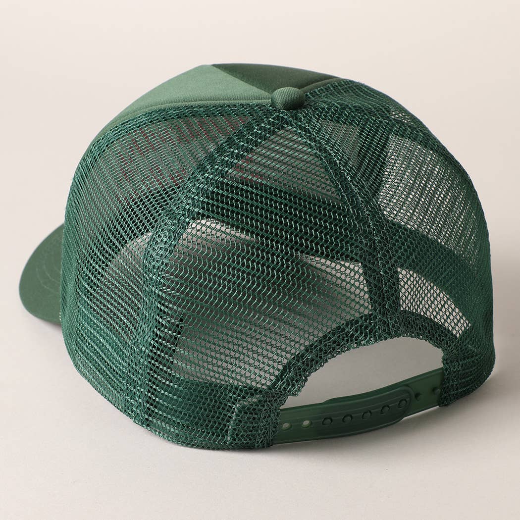 Howdy Darlin' Green Trucker