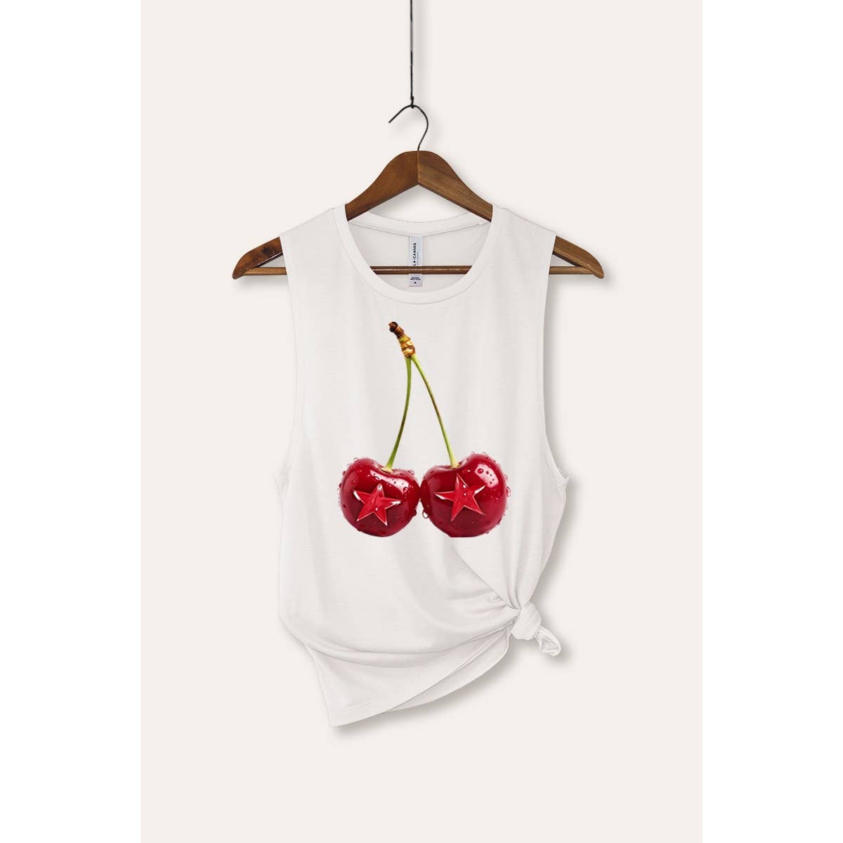 Cherry Star Jersey Tank