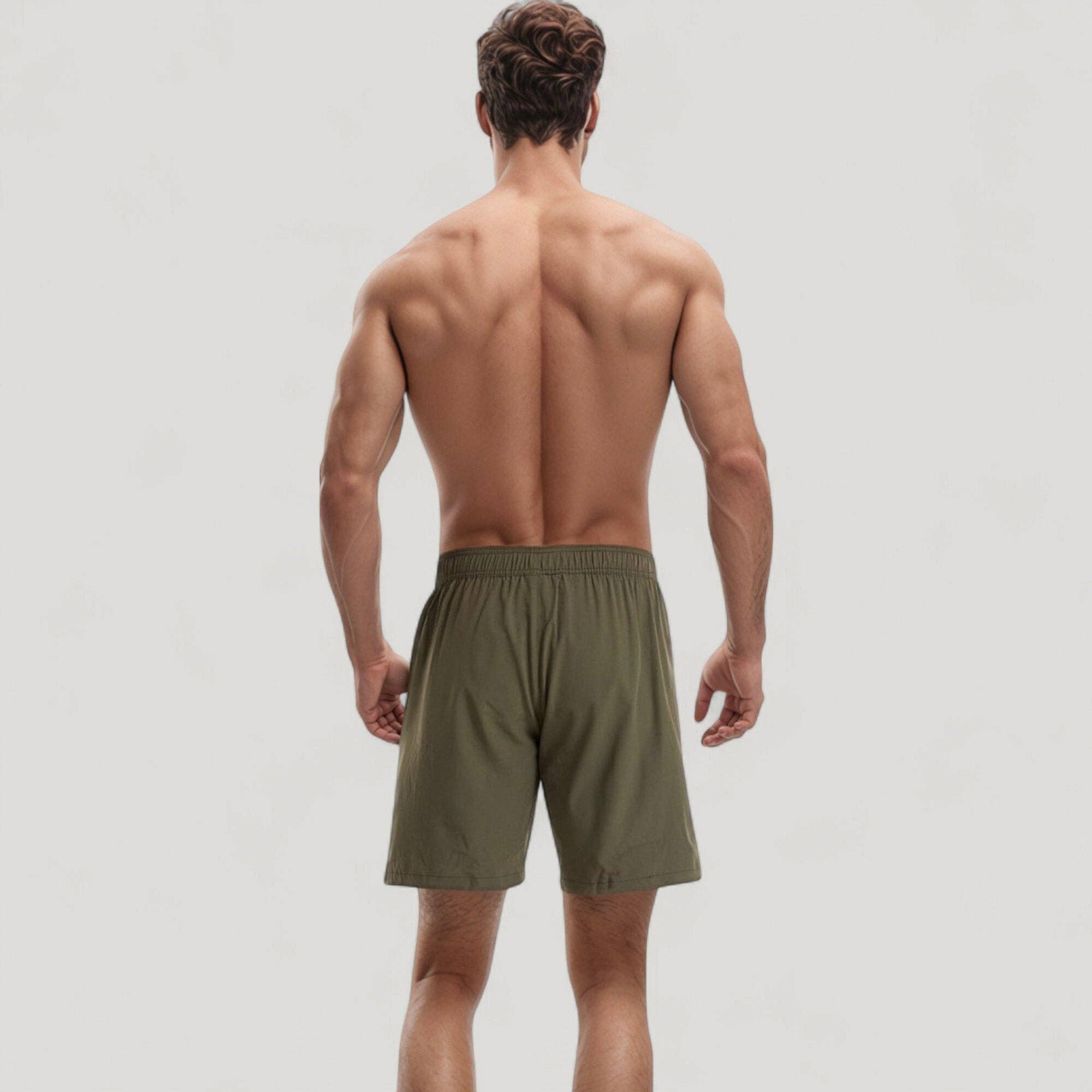 Men's Swim Trunks with Zipper Pockets