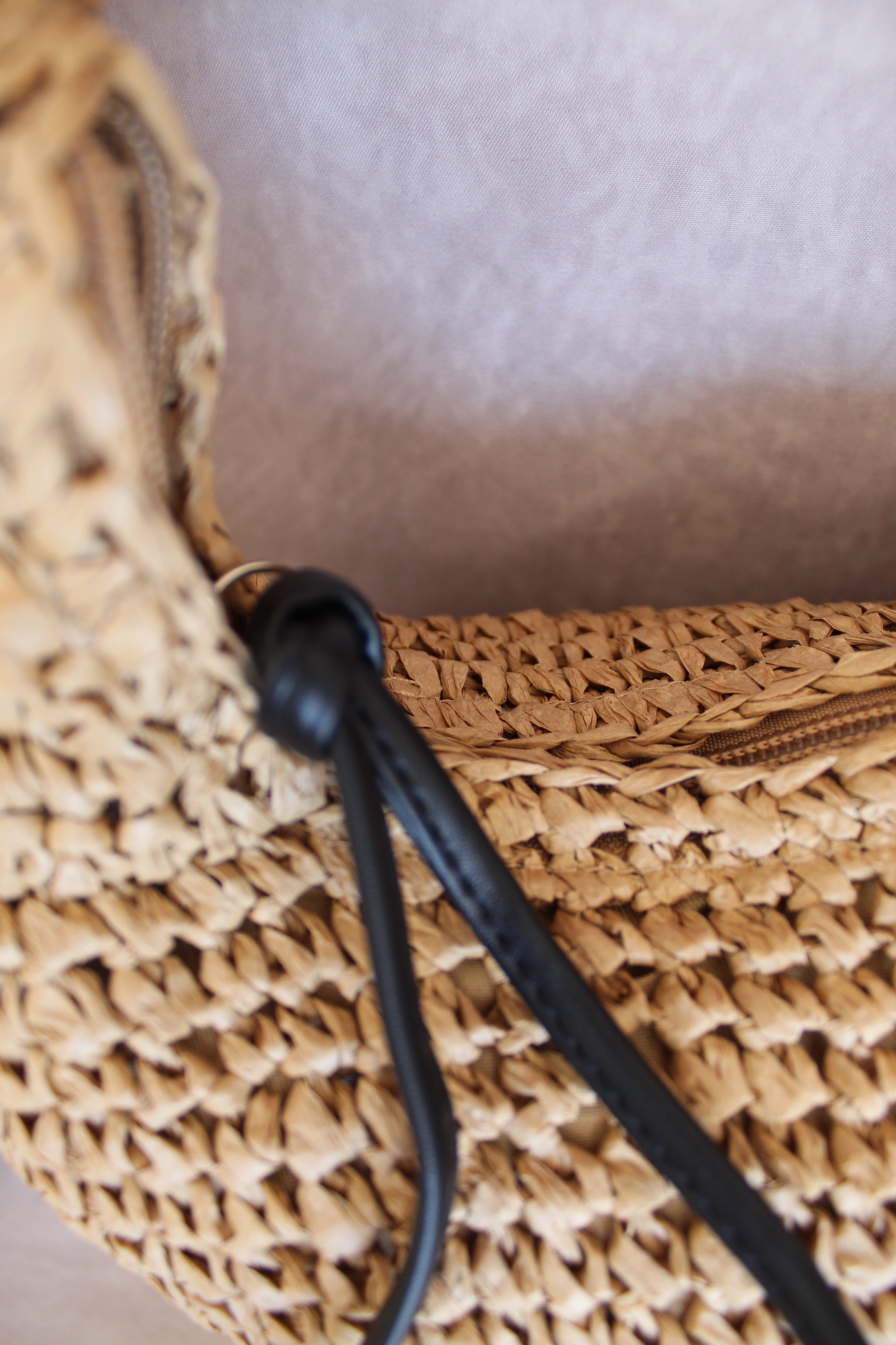 Tassel Beach Straw Handbag