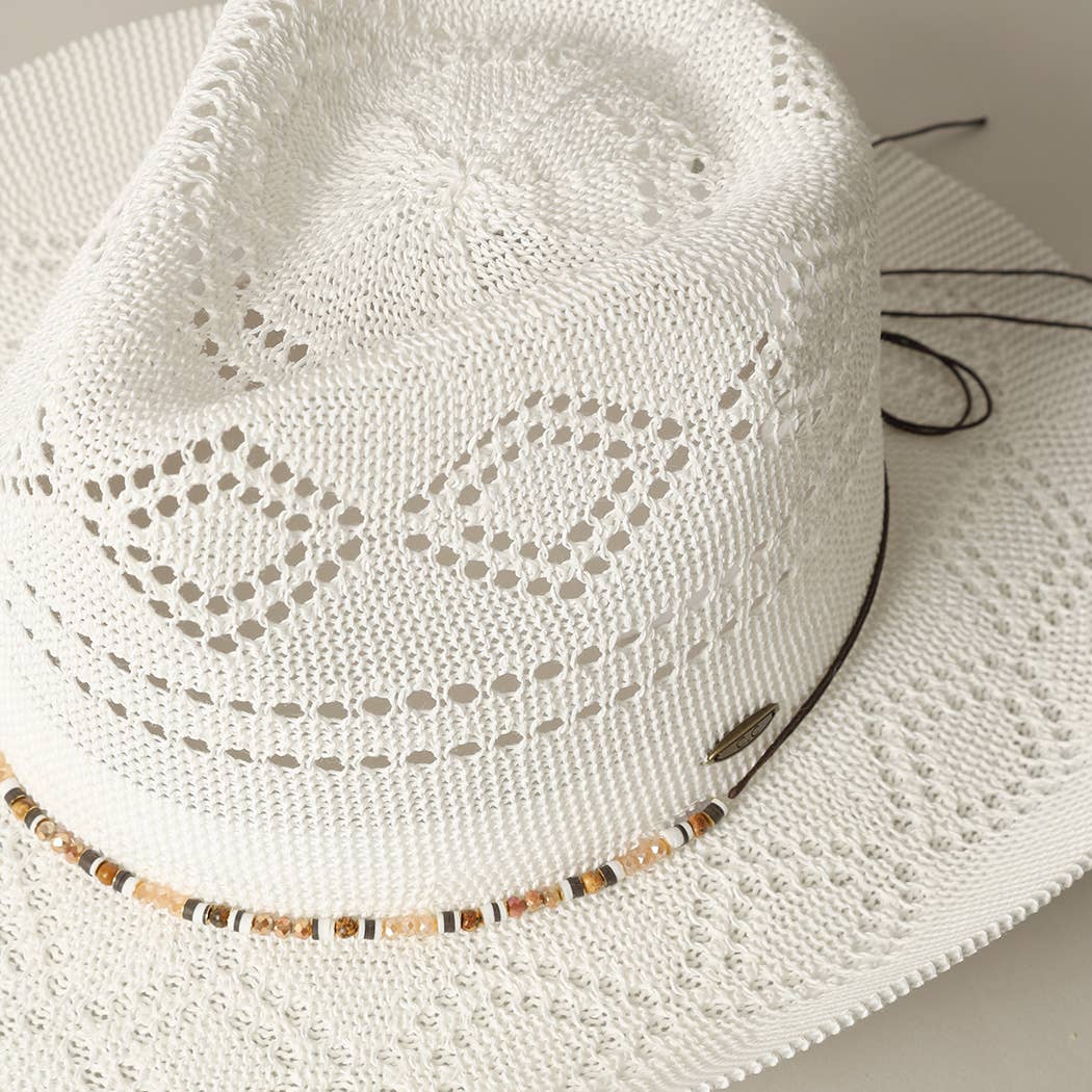 Woven Cowboy Sun Hat