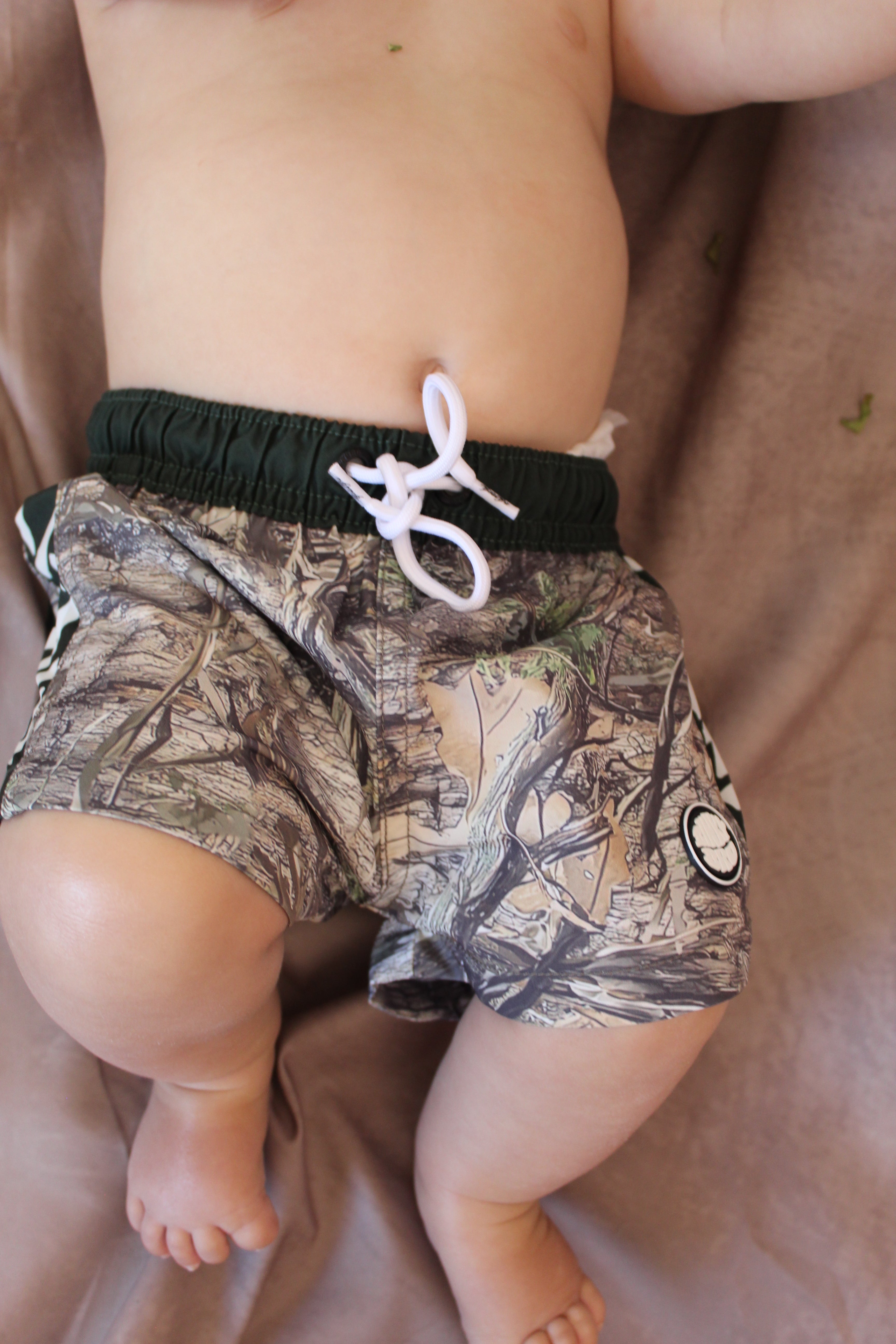 Boys Swim shorts Stamped Forest