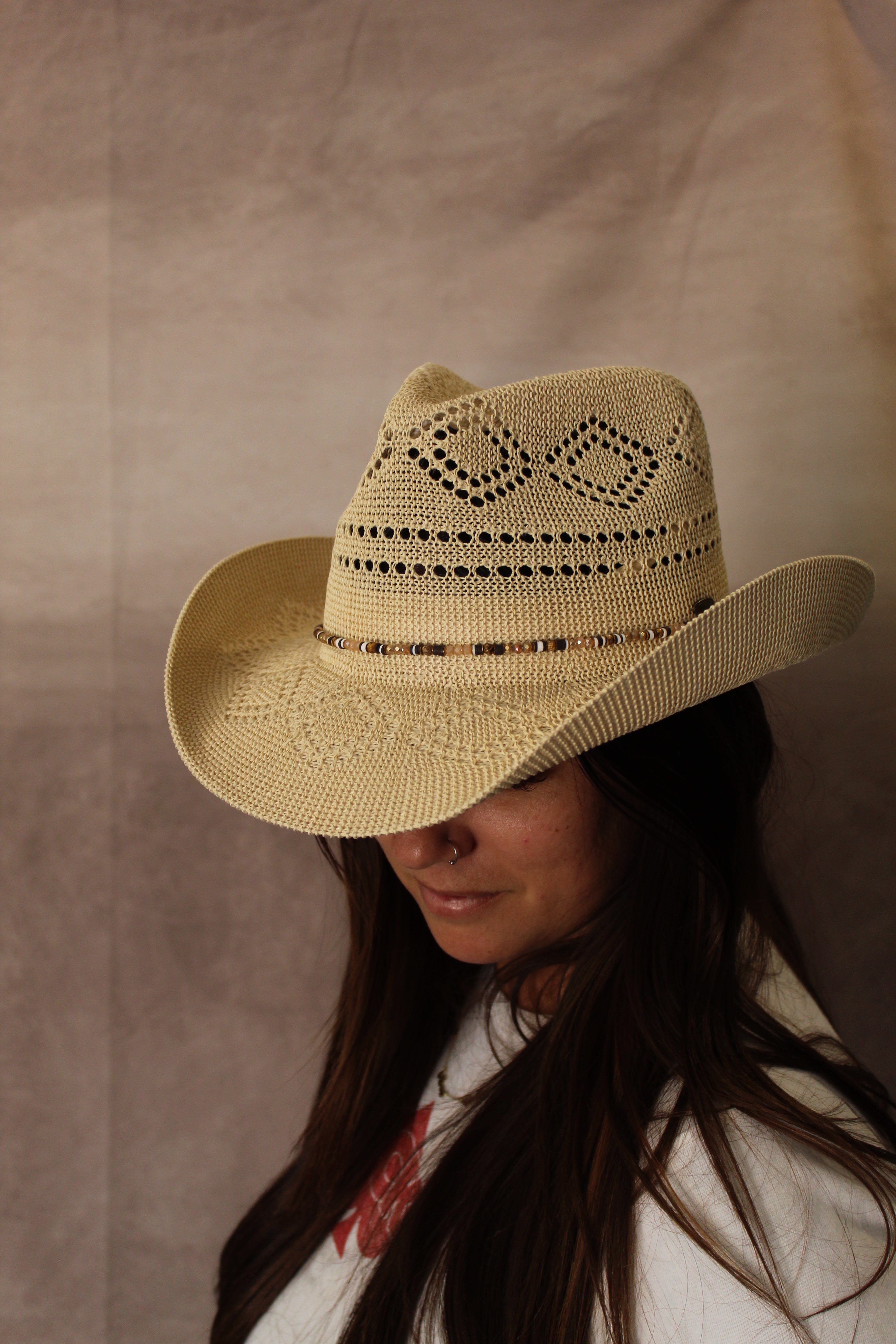 Woven Cowboy Sun Hat