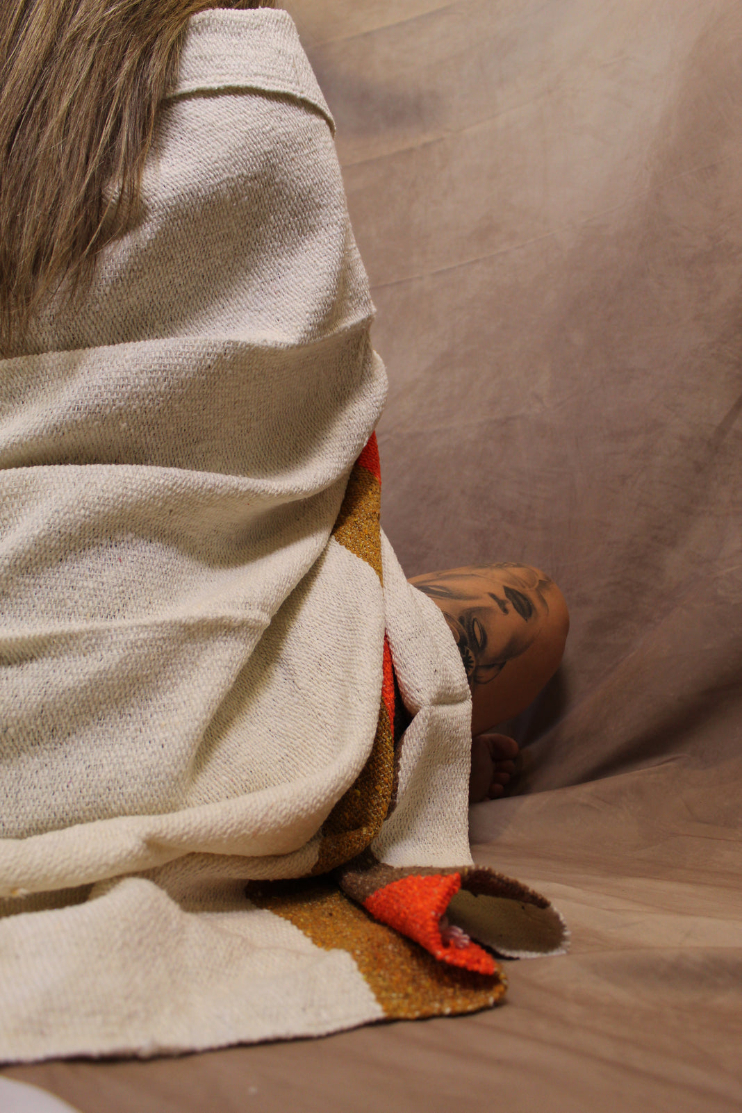 70s - SUSTAINABLE RECYCLED THROW BLANKET