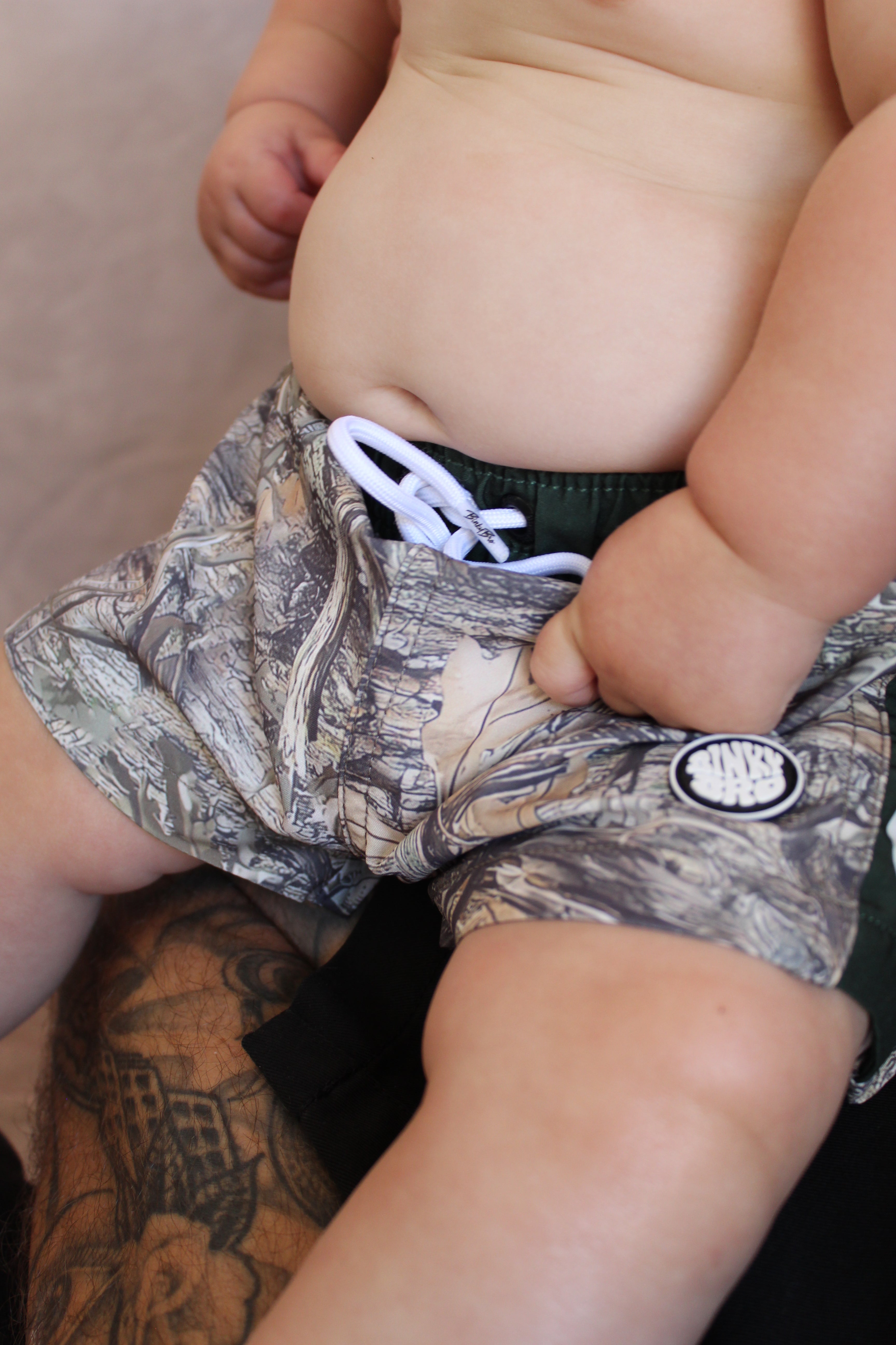 Boys Swim shorts Stamped Forest