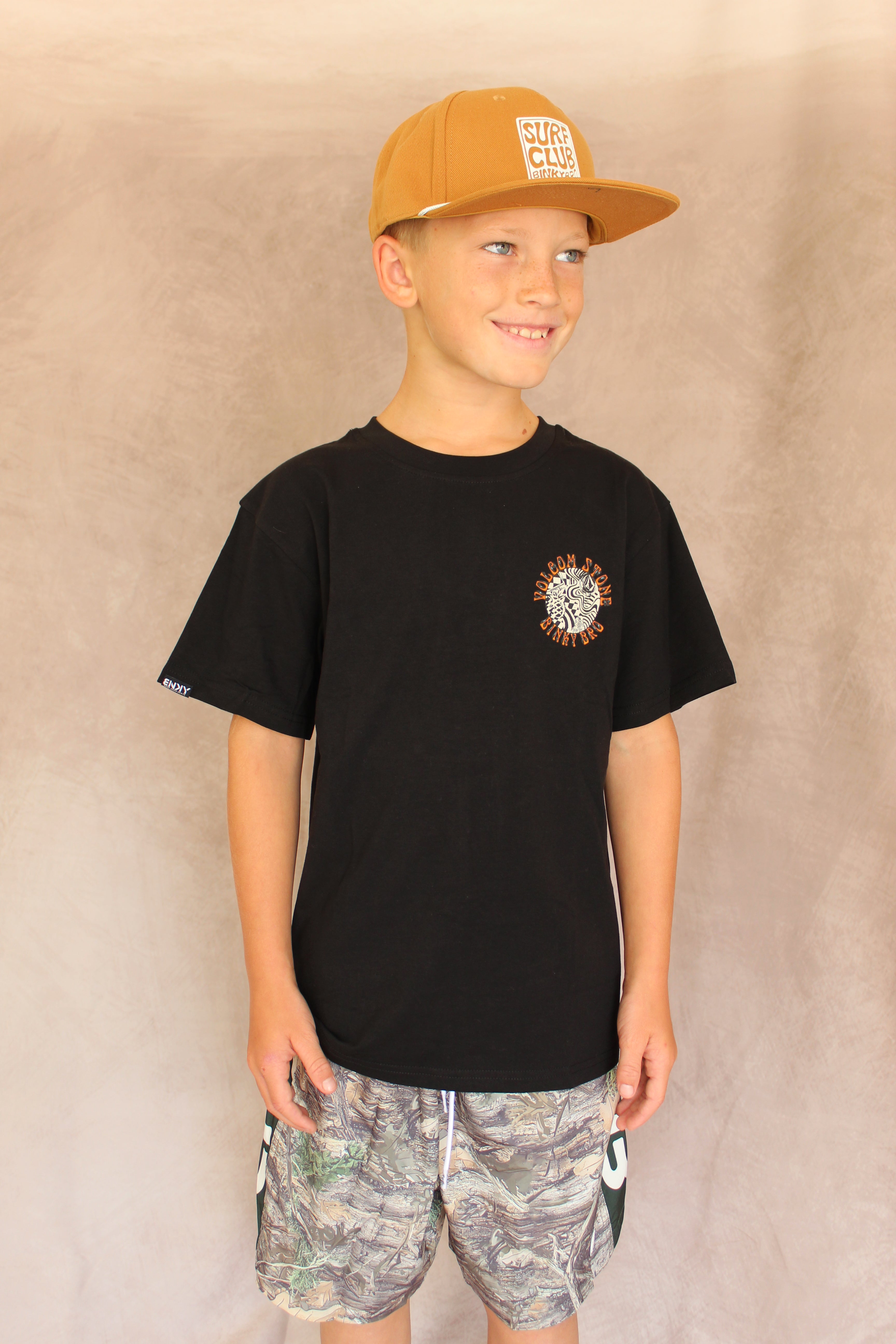 Boys Graphic T-Shirt BNKY x VOLCOM Stone