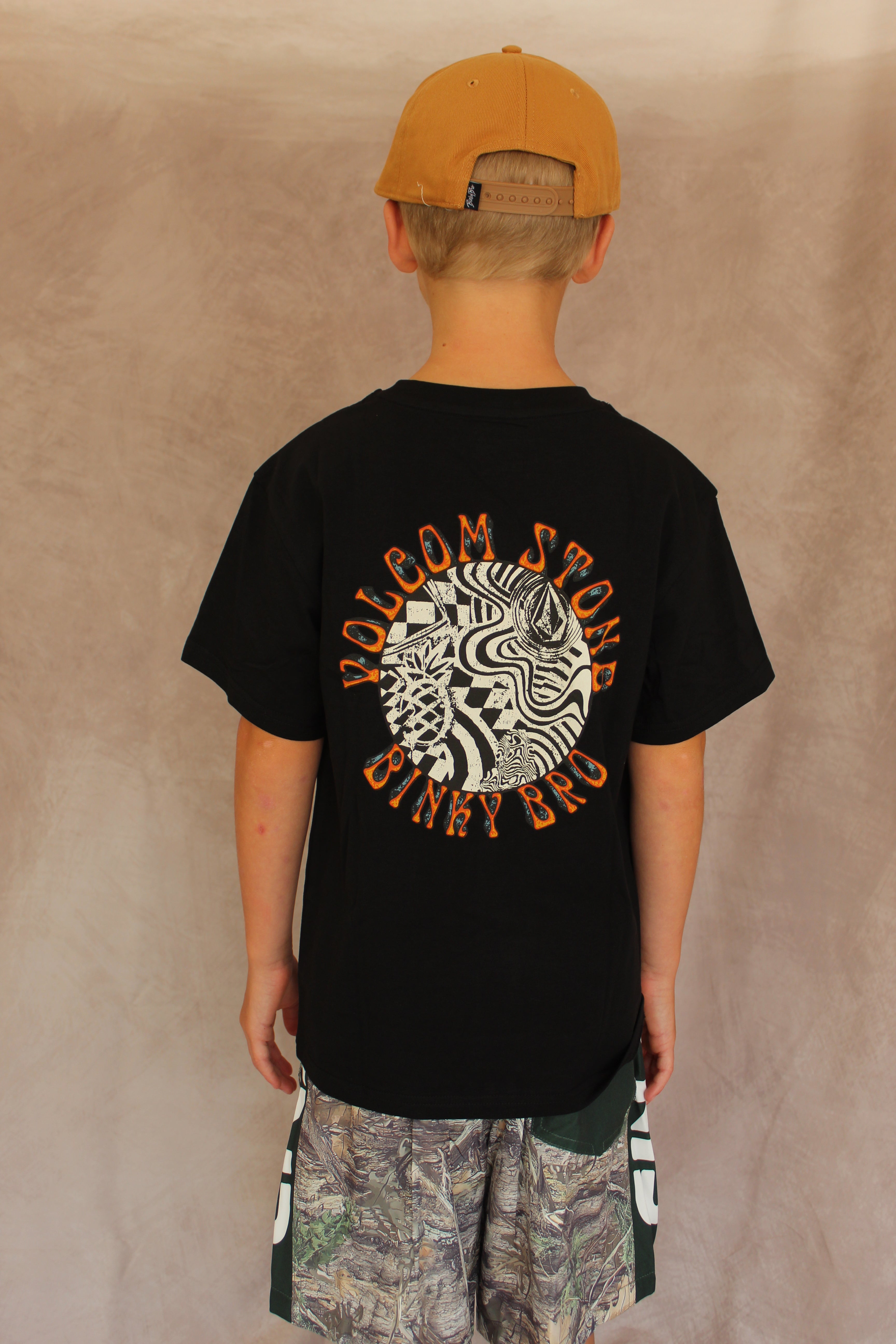 Boys Graphic T-Shirt BNKY x VOLCOM Stone
