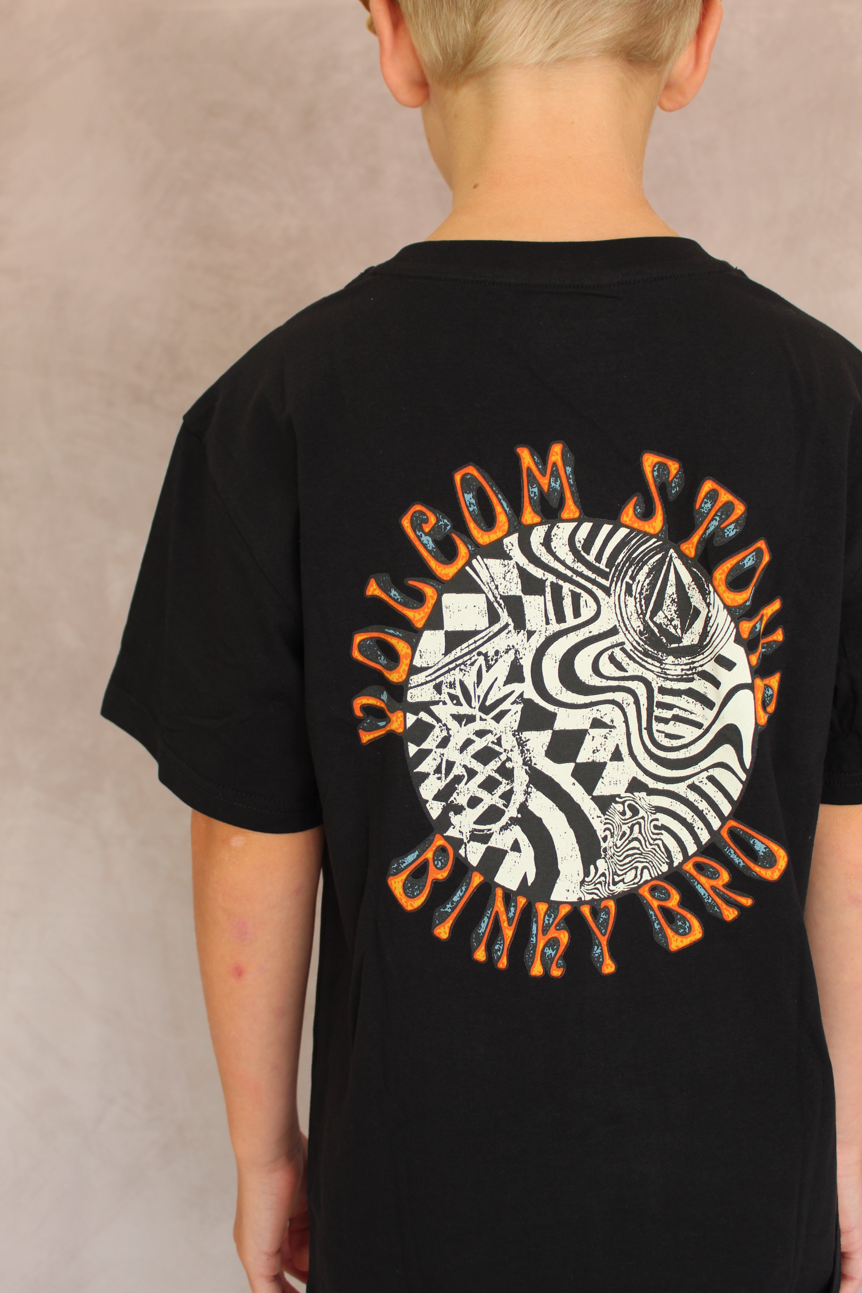 Boys Graphic T-Shirt BNKY x VOLCOM Stone