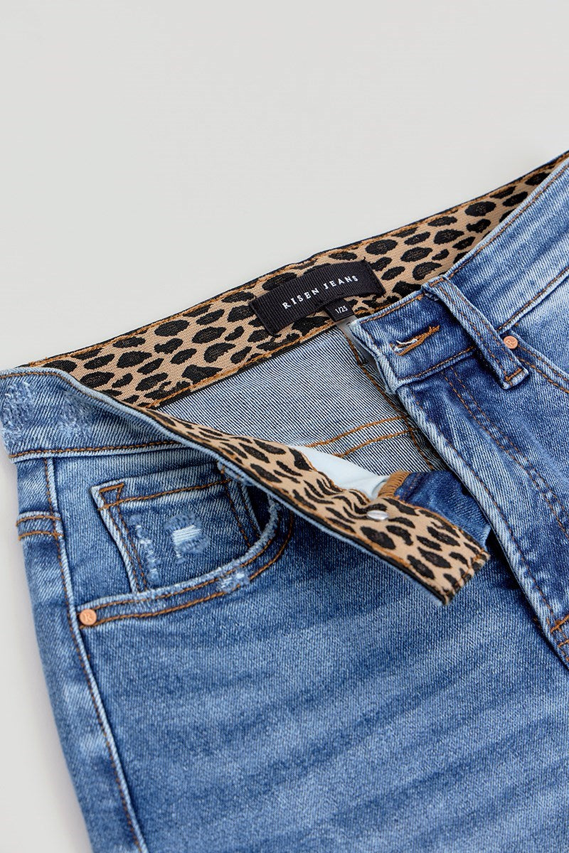 HIGH RISE WIDE JEANS