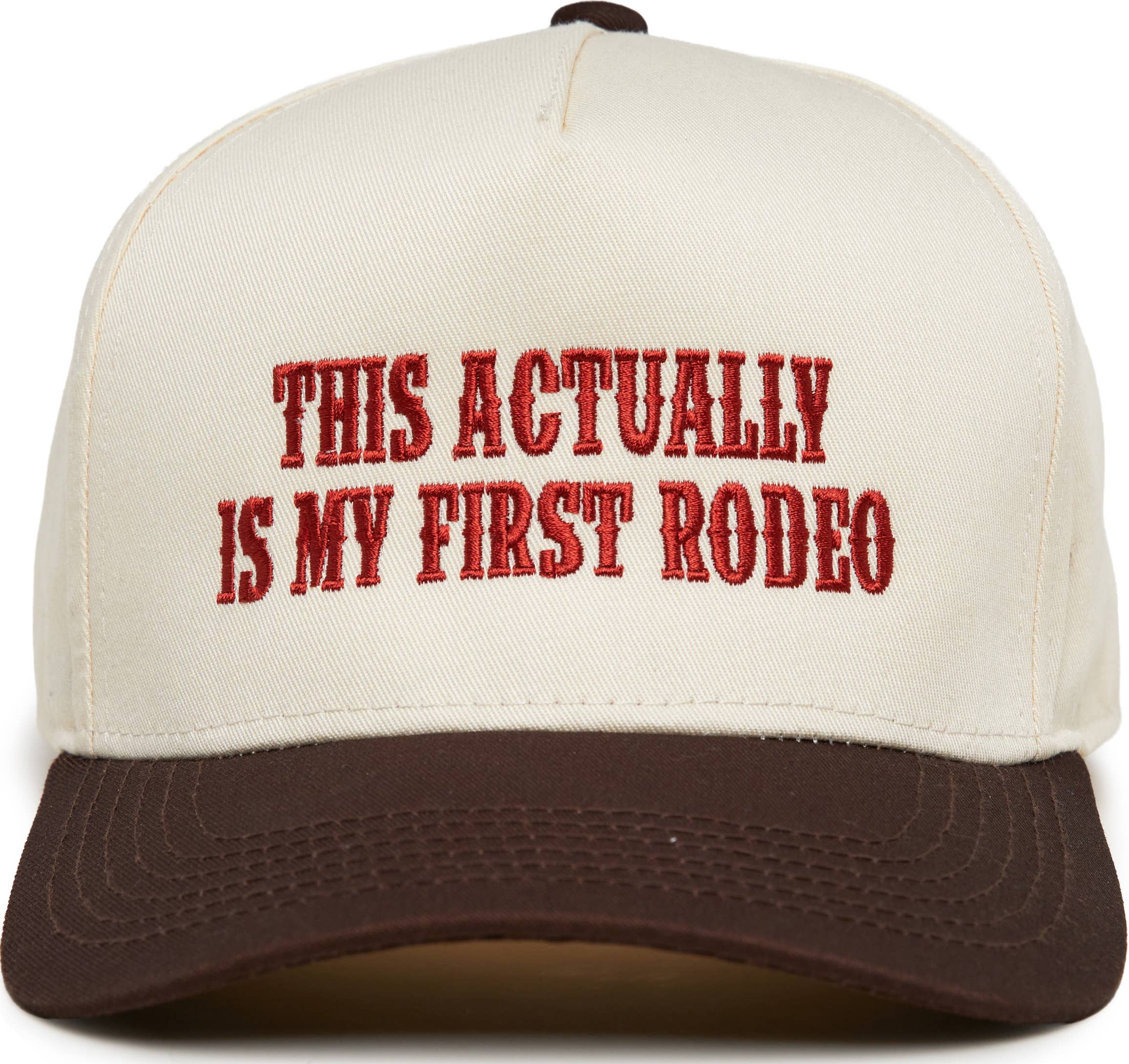 This Actually Is My First Rodeo