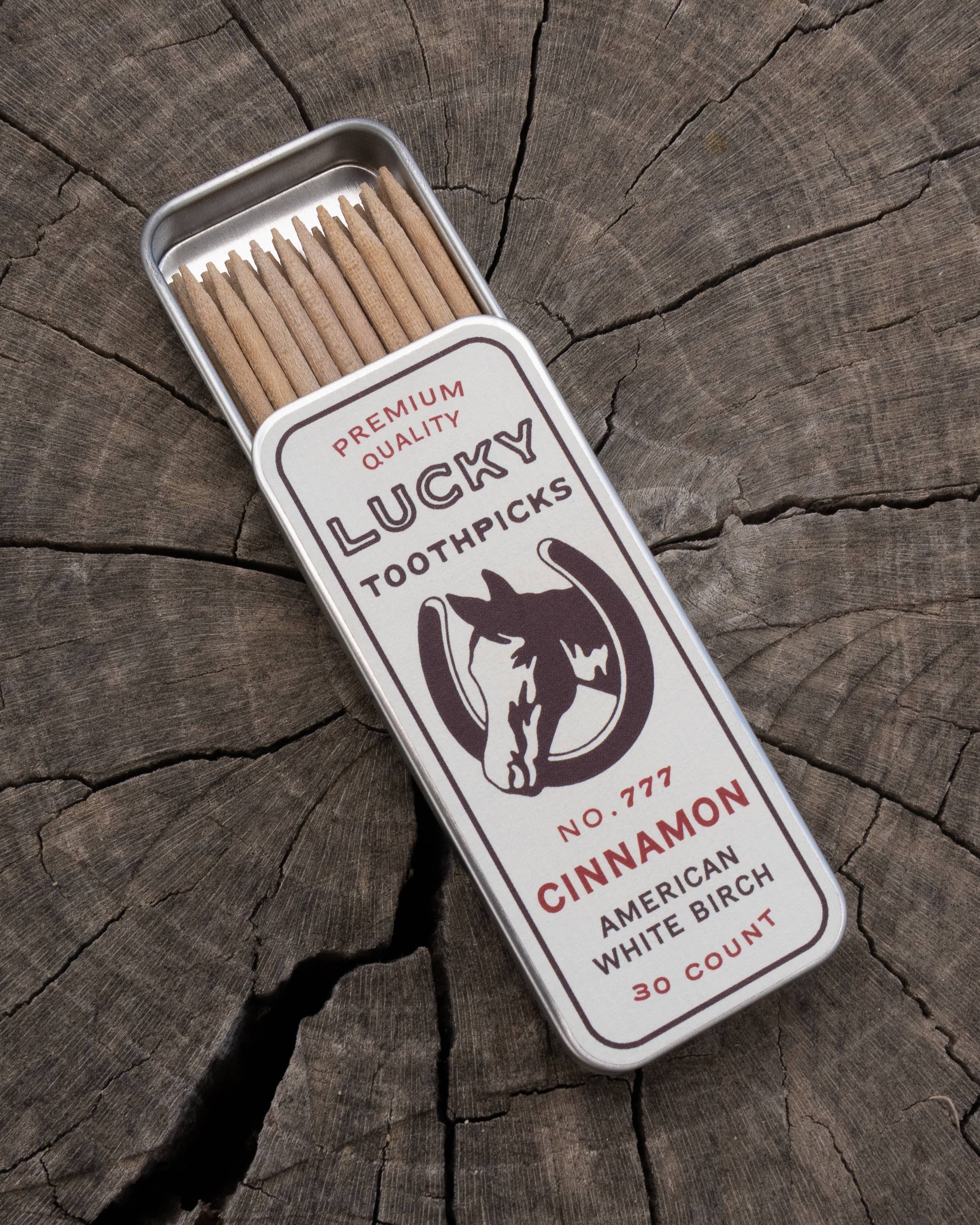 Hot Cinnamon Lucky Toothpicks