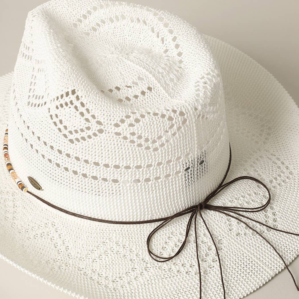 Woven Cowboy Sun Hat