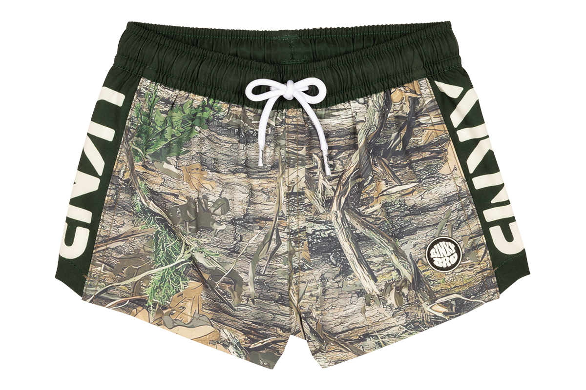 Boys Swim shorts Stamped Forest