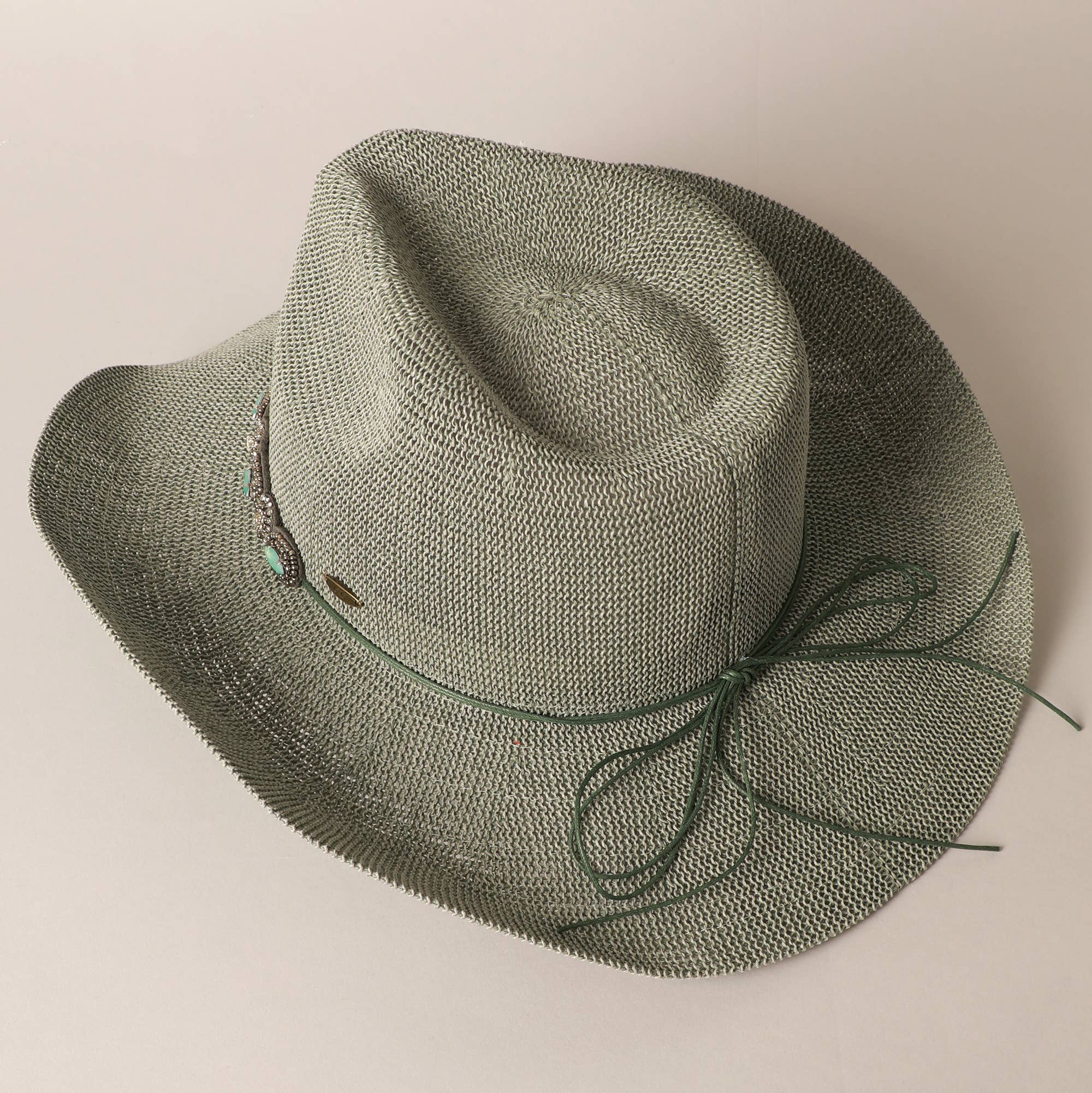 Durango Cowboy Hat with Jeweled Belt