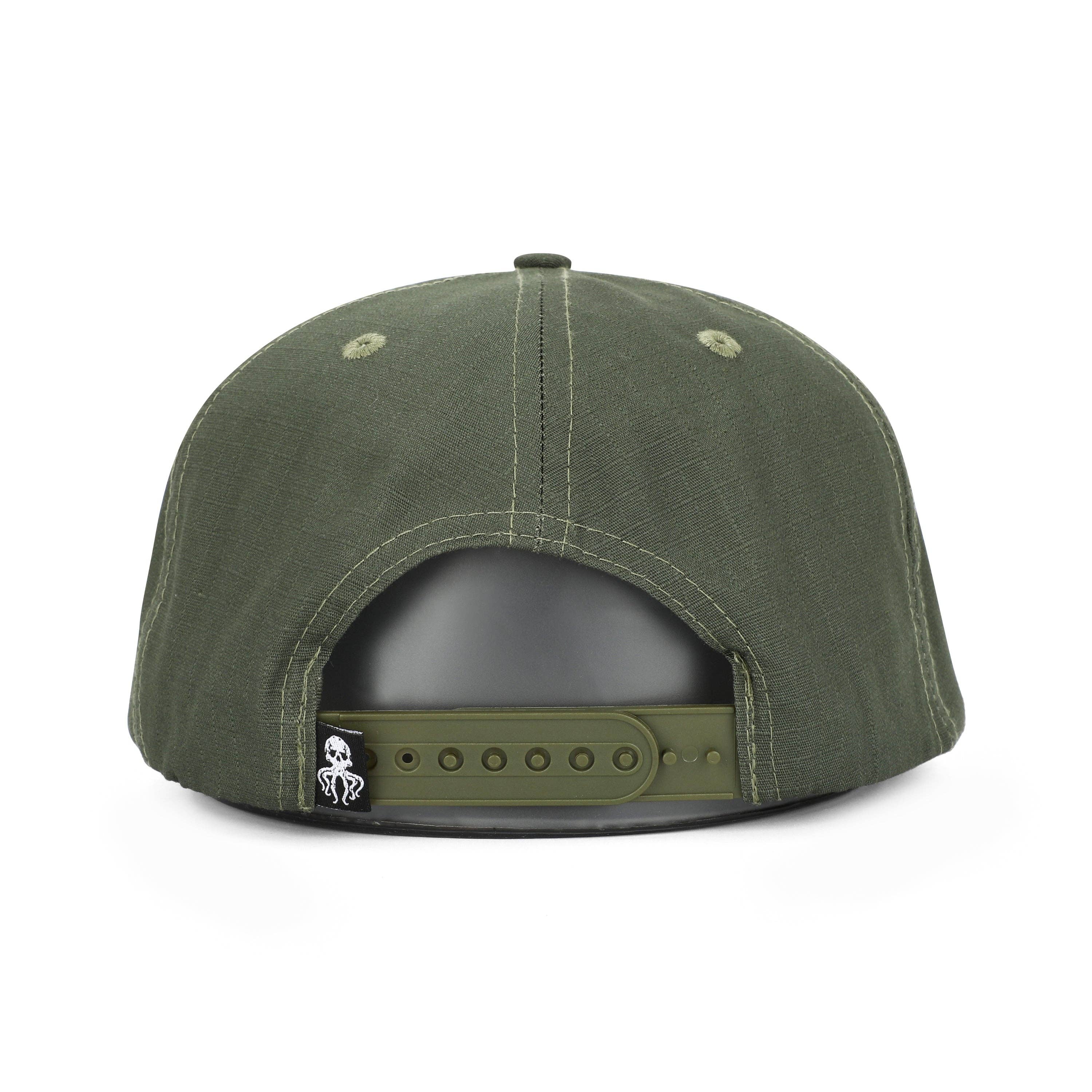 Surf Vibes Green Snapback Hat