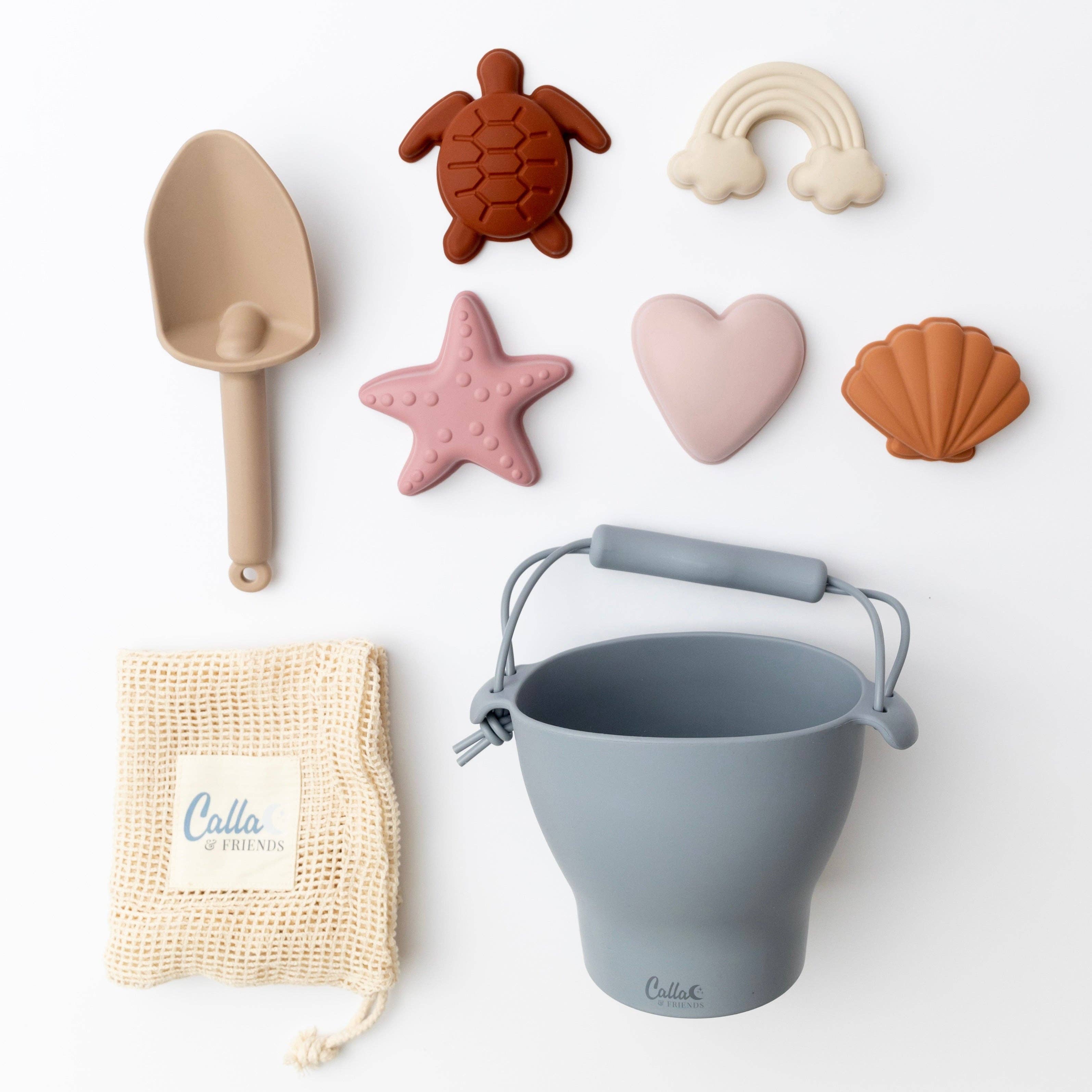 Coastal Silicone Beach Toy Set