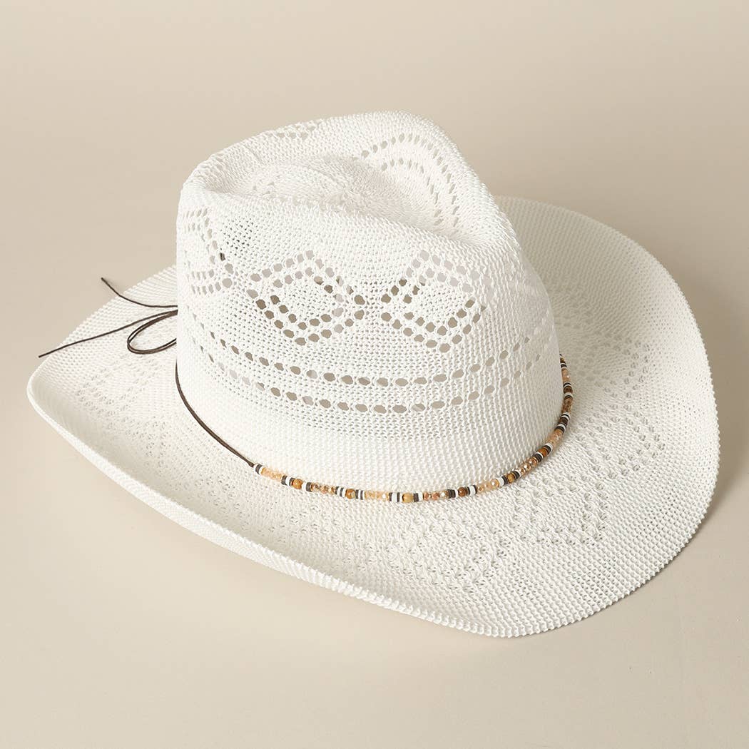 Woven Cowboy Sun Hat
